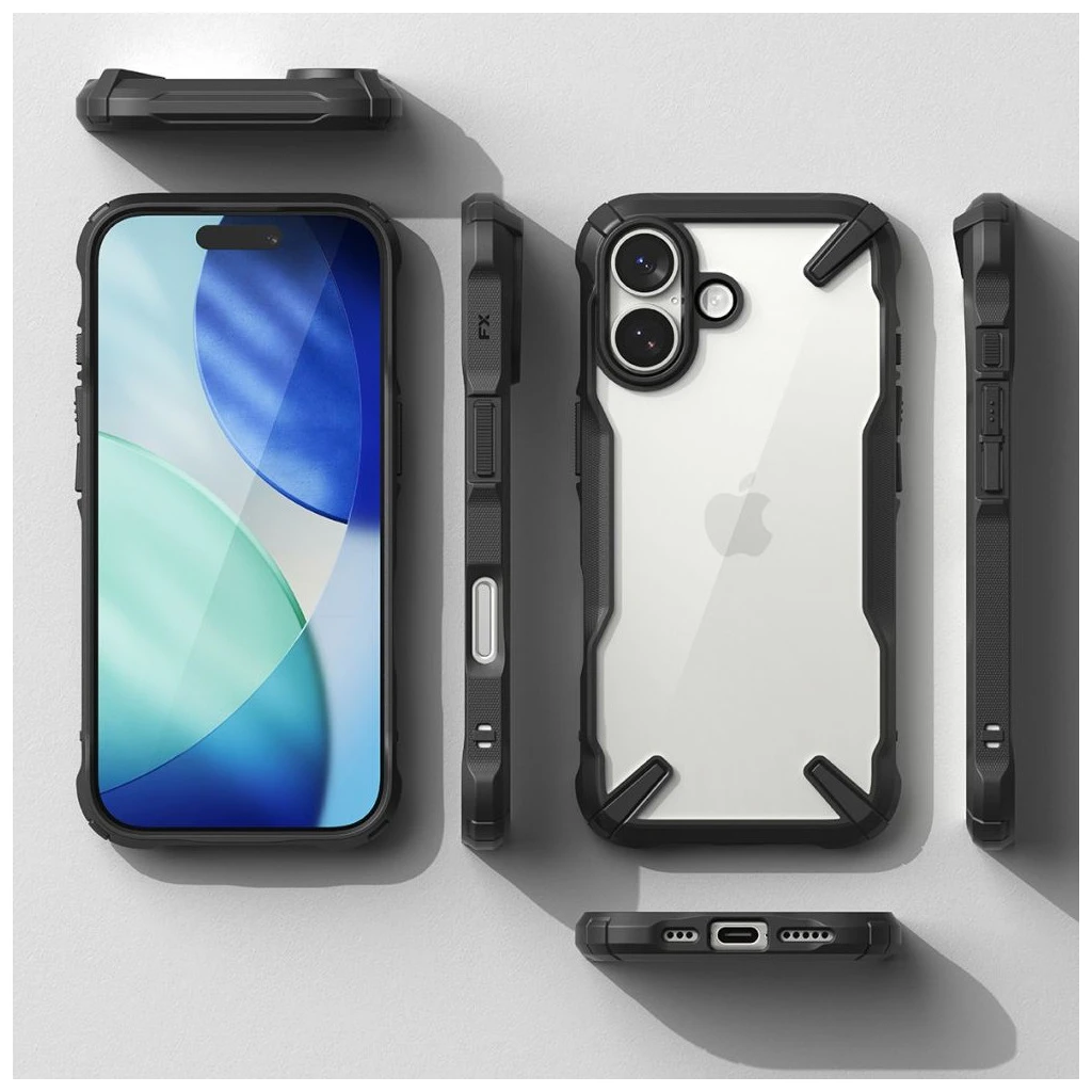 RINGKE Fusion X iPhone 17 készülékhez tok fekete