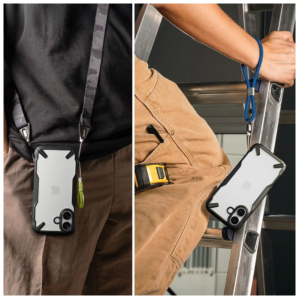 RINGKE Fusion X iPhone 17 készülékhez tok fekete