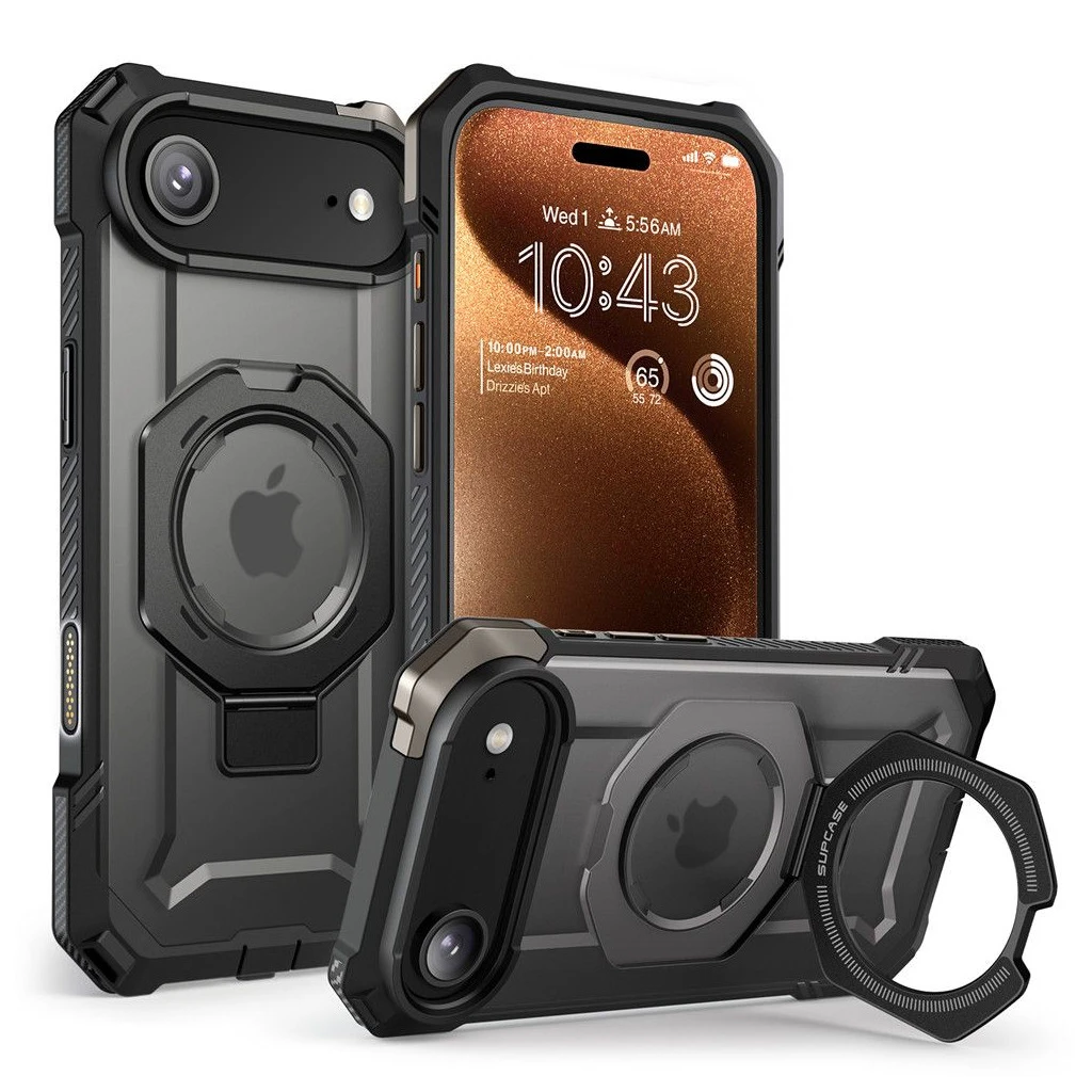 SUPCASE UB GRIP MAG MAGSAFE iPhone Air készülékhez tok fekete