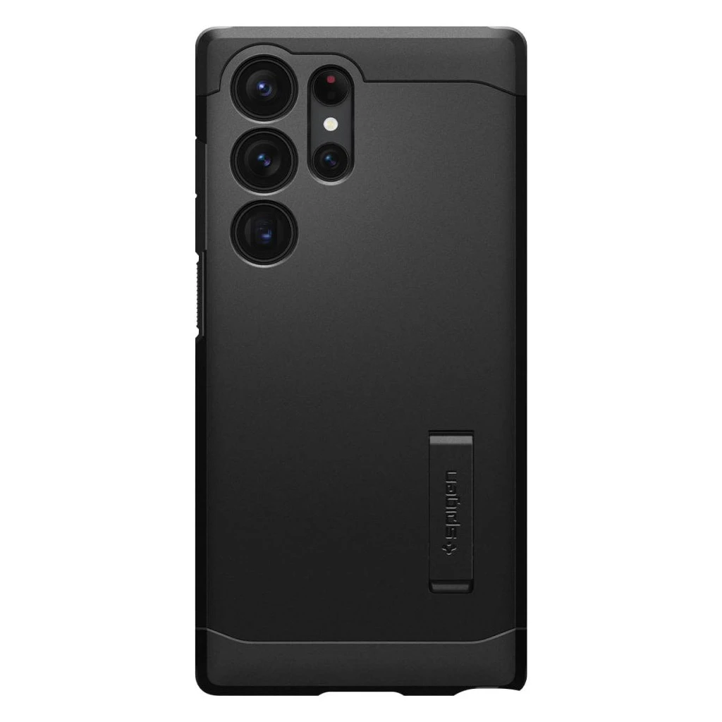 SPIGEN TOUGH ARMOR tok – Samsung Galaxy S23 Ultra készülékhez – fekete