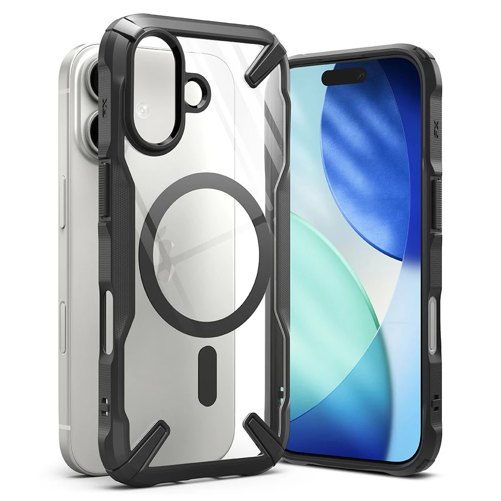 RINGKE FUSION X MAGNETIC MAGSAFE iPhone 17 készülékhez tok fekete