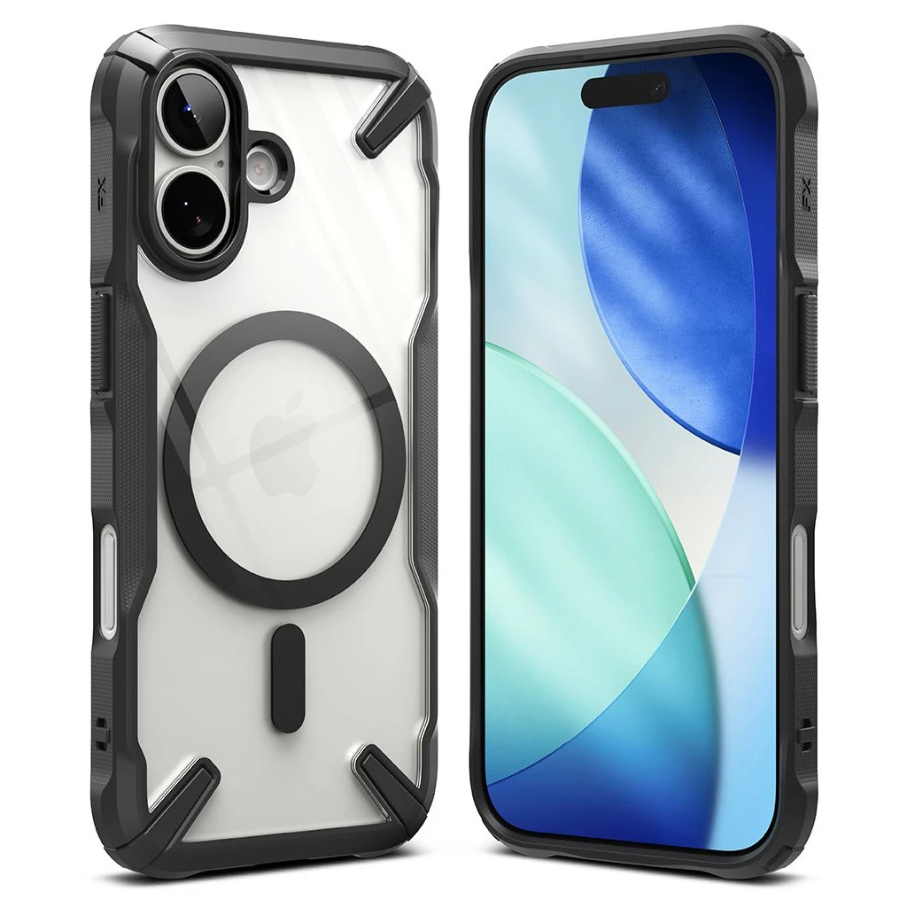 RINGKE FUSION X MAGNETIC MAGSAFE iPhone 17 készülékhez tok fekete