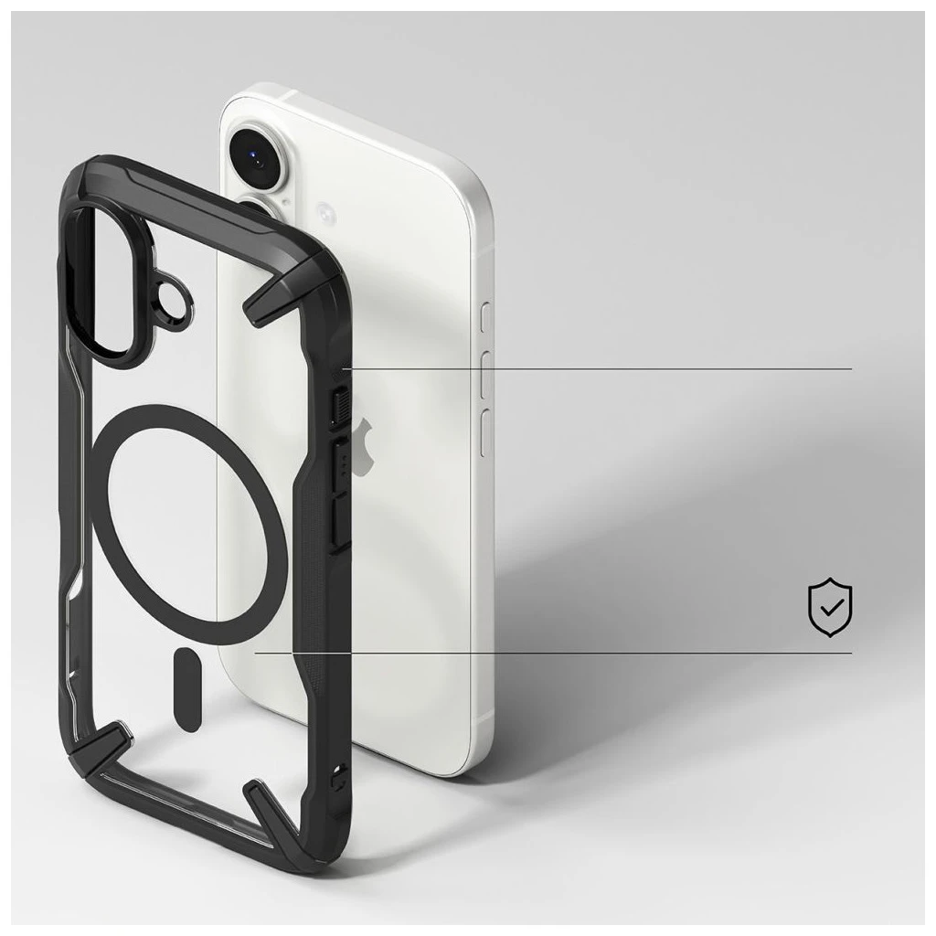 RINGKE FUSION X MAGNETIC MAGSAFE iPhone 17 készülékhez tok fekete