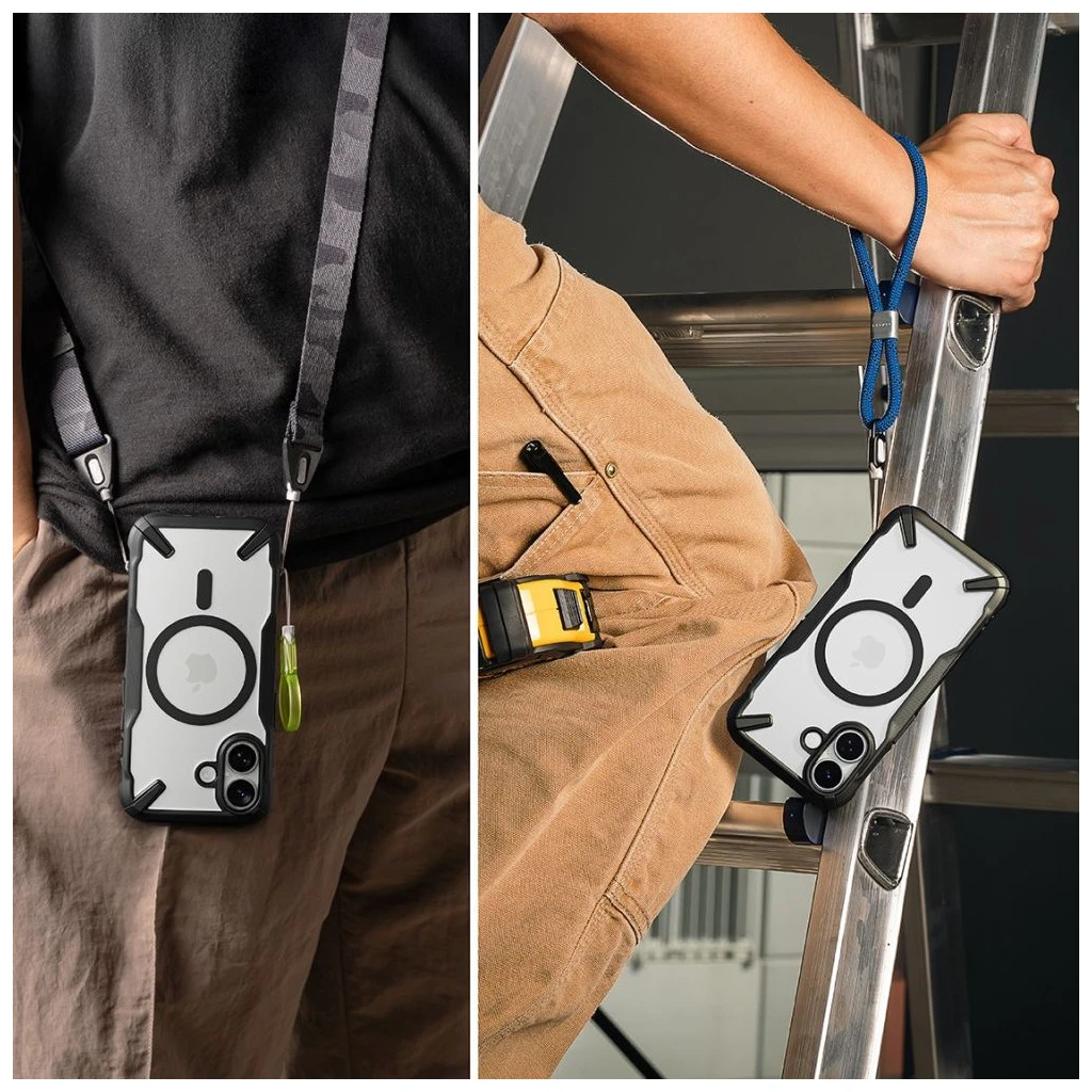 RINGKE FUSION X MAGNETIC MAGSAFE iPhone 17 készülékhez tok fekete