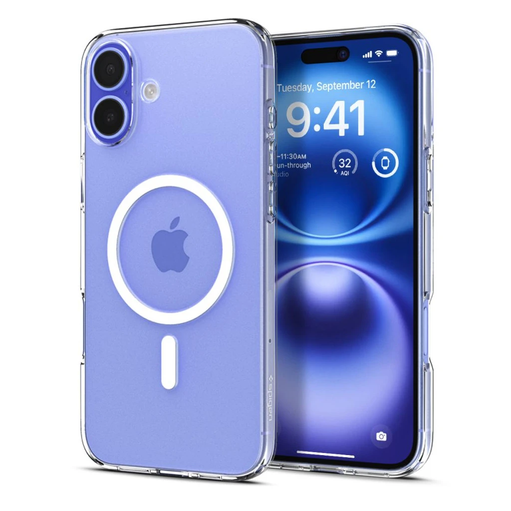 SPIGEN LIQUID CRYSTAL MAG MAGSAFE iPhone 16 Plus készülékhez tok átlátszó