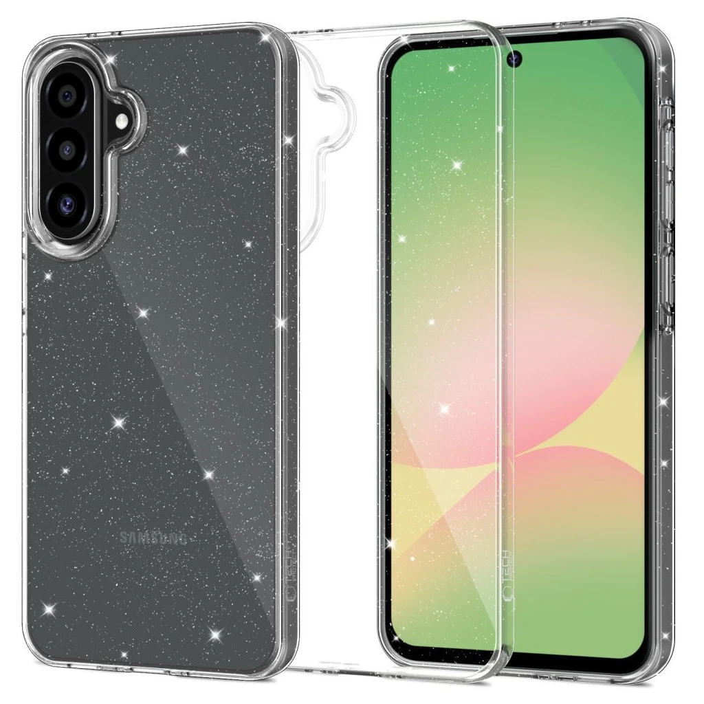 TECH-PROTECT FLEXAIR telefon tok Samsung Galaxy A56 5G készülékhez, csillogó