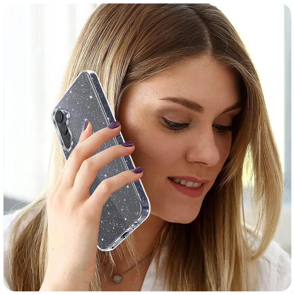 TECH-PROTECT FLEXAIR telefon tok Samsung Galaxy A56 5G készülékhez, csillogó