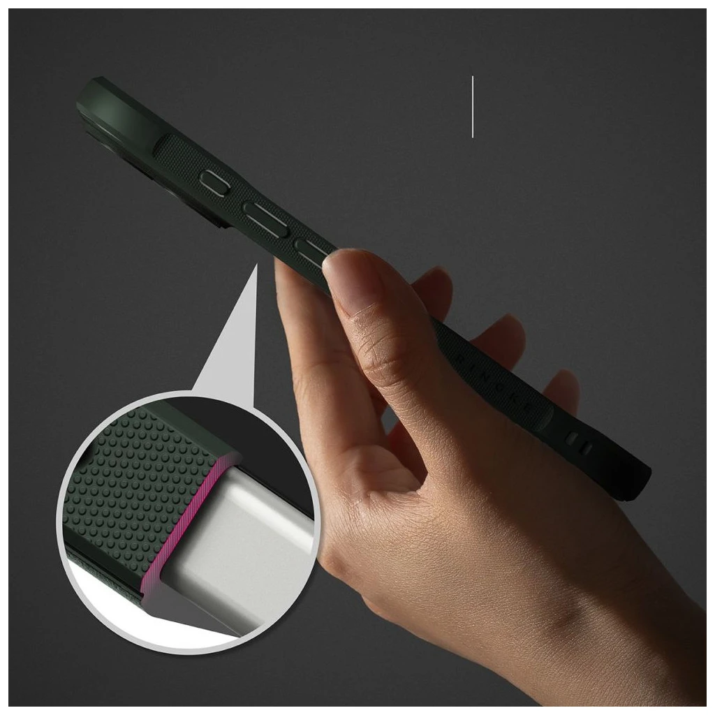 RINGKE ONYX iPhone 17 készülékhez sötétzöld