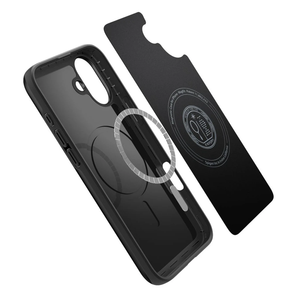 SPIGEN THIN FIT MAG MAGSAFE iPhone 16 Plus készülékhez tok fekete