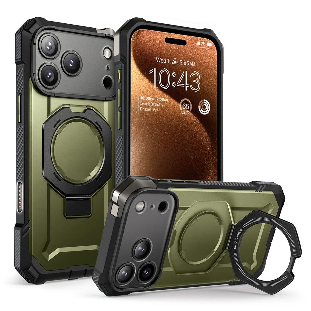 SUPCASE UB GRIP MAG MAGSAFE iPhone 17 Pro Max készülékhez tok arany