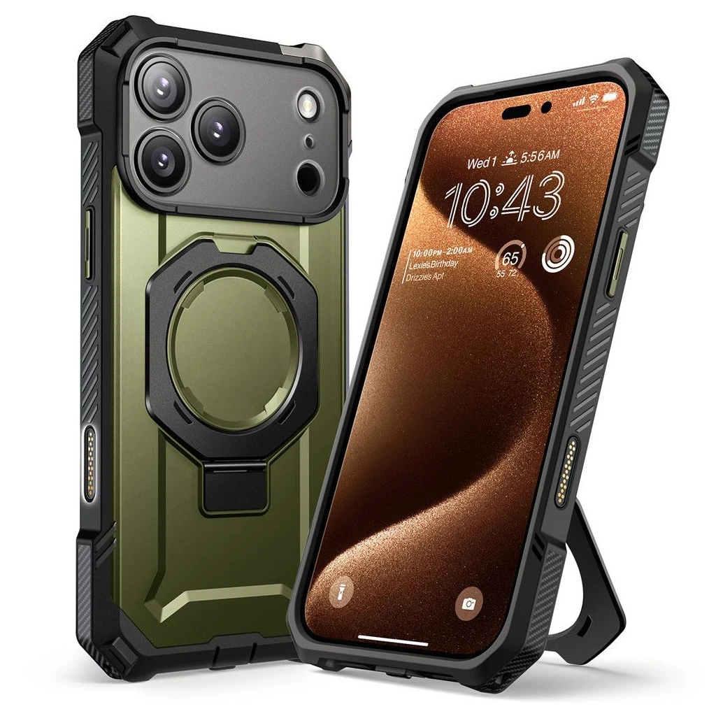 SUPCASE UB GRIP MAG MAGSAFE iPhone 17 Pro Max készülékhez tok arany