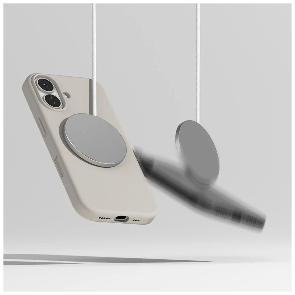 RINGKE szilikon Magnetic MagSafe iPhone 17 készülékhez tok, köves