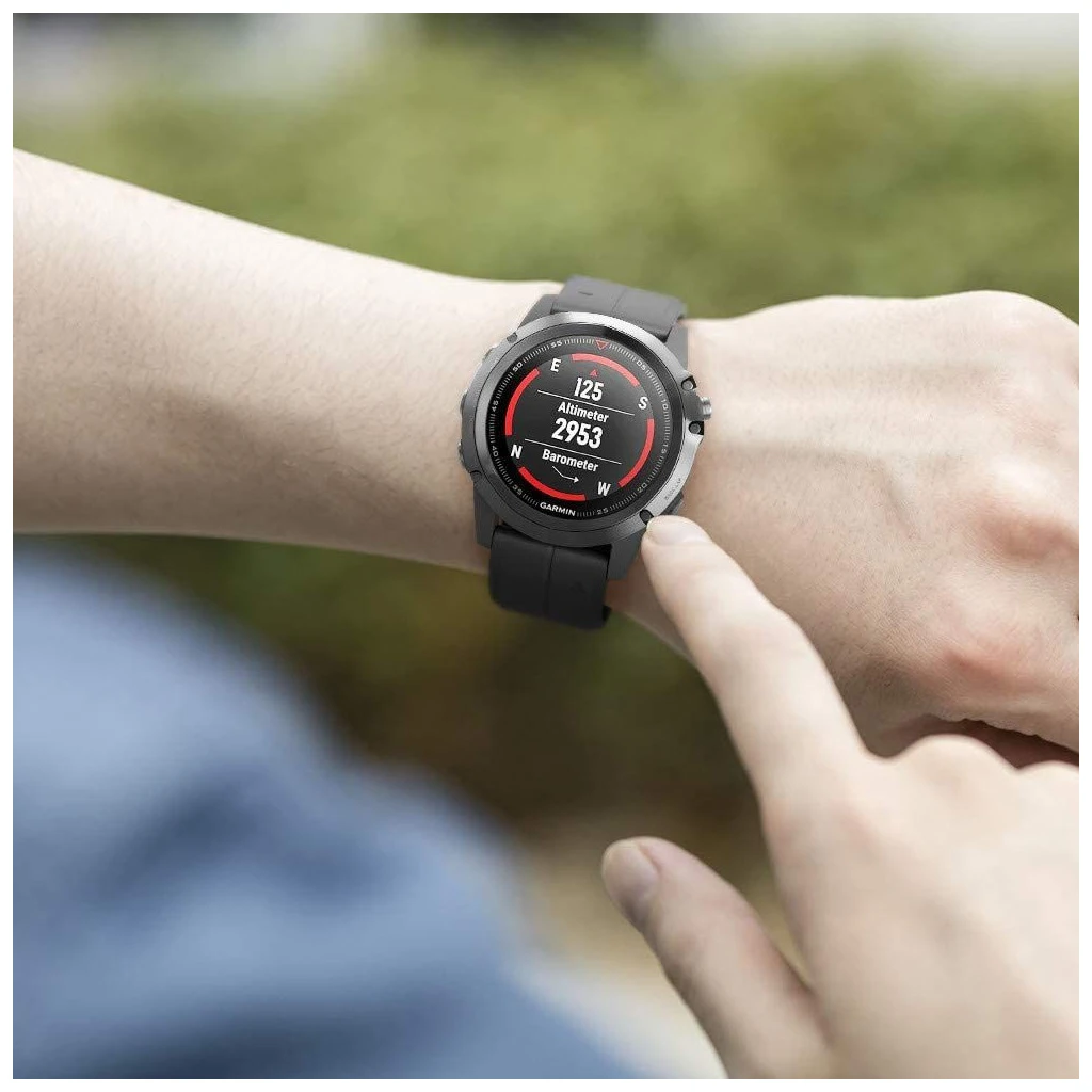TECH-PROTECT ICONBAND Garmin Fenix 3 / 5X / 3HR / 5X PLUS / 6X / 6X PRO / 7X készülékhez óraszíj, katonai zöld