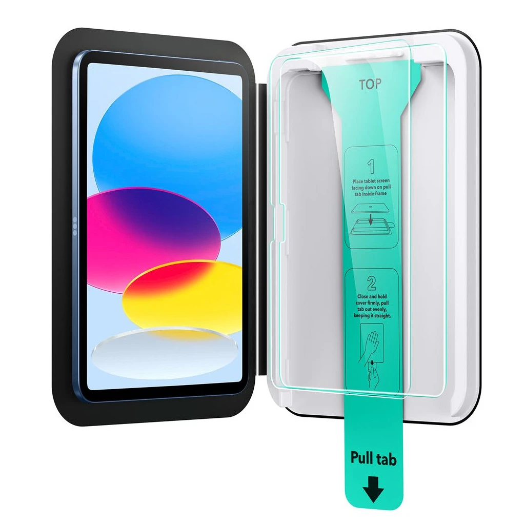 ESR Ultrafit edzett üveg kijelzővédő 2-PACK – iPad 10.9” (10/2022) és iPad 11” (11/2025) készülékhez, átlátszó