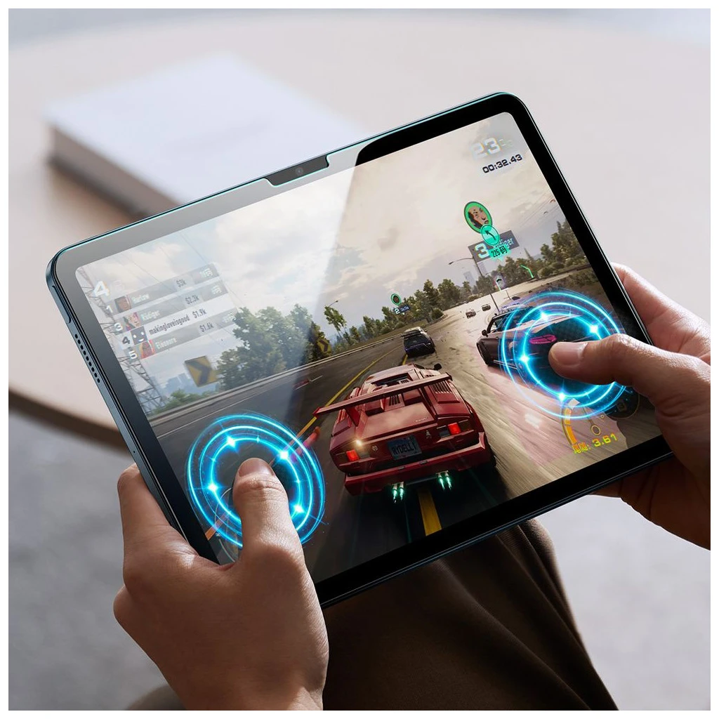 ESR Ultrafit edzett üveg kijelzővédő 2-PACK – iPad 10.9” (10/2022) és iPad 11” (11/2025) készülékhez, átlátszó