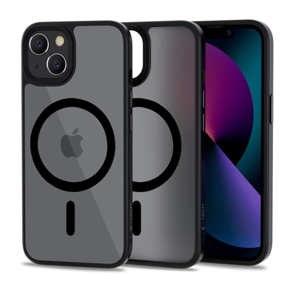 TECH-PROTECT MAGMAT MAGSAFE iPhone 13 Mini készülékhez tok – matt fekete