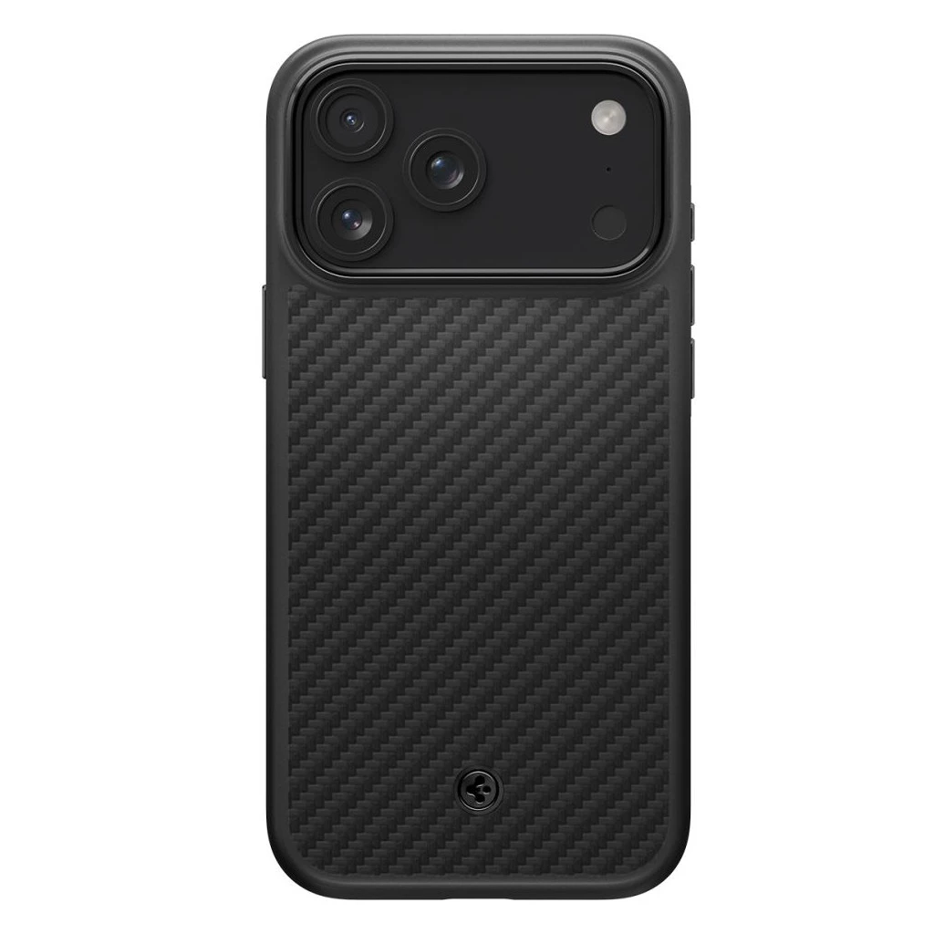 SPIGEN ENZO ARAMID „T” MAG MAGSAFE iPhone 17 Pro Max tok készülékhez fekete