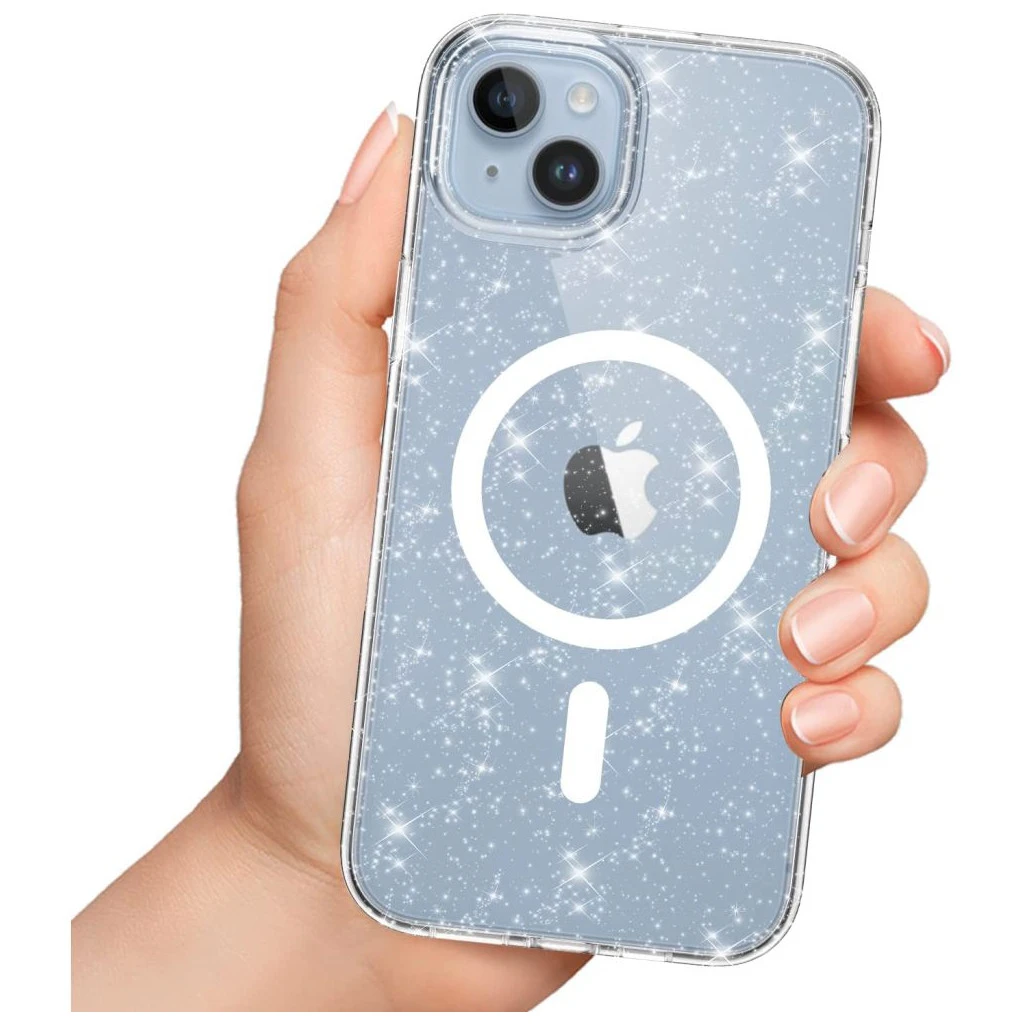 TECH-PROTECT FLEXAIR HYBRID MAGSAFE iPHONE 13/14 készülékhez tok GLITTER