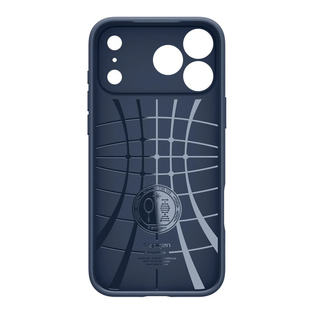 SPIGEN LIQUID AIR iPhone 17 Pro Max tok készülékhez tengerészkék