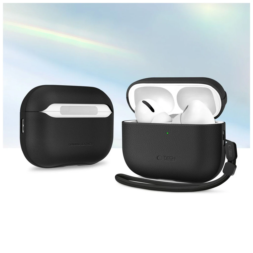 TECH-PROTECT NATURALFIT APPLE AIRPODS PRO 3 készülékhez tok fekete