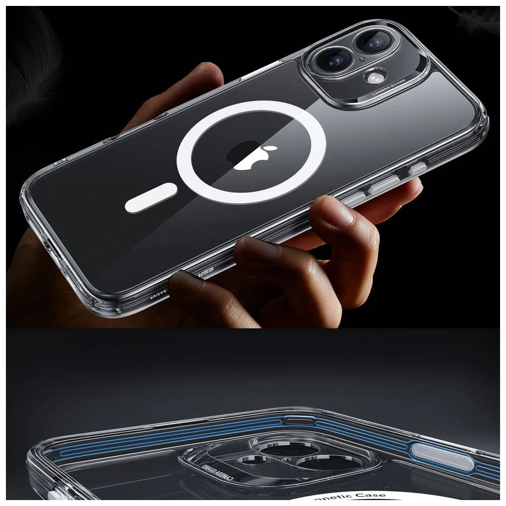 ESR CLASSIC PRO SET HALOLOCK MAGSAFE iPhone 16 tok készülékhez átlátszó