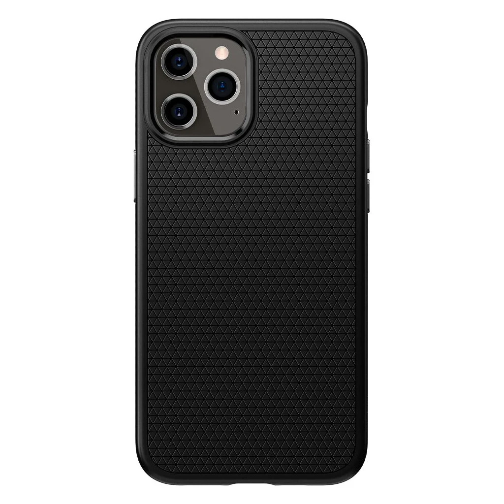 SPIGEN LIQUID AIR iPhone 12/12 Pro készülékhez tok, matte fekete