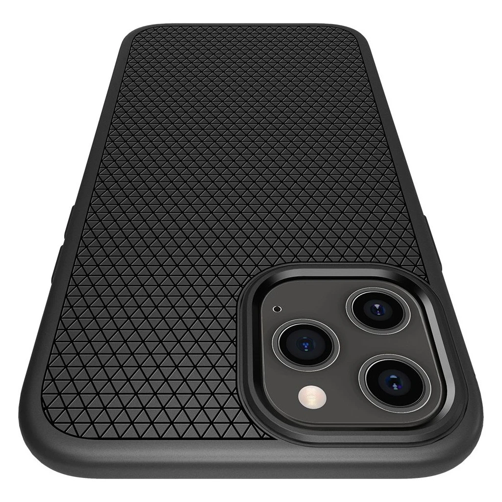 SPIGEN LIQUID AIR iPhone 12/12 Pro készülékhez tok, matte fekete