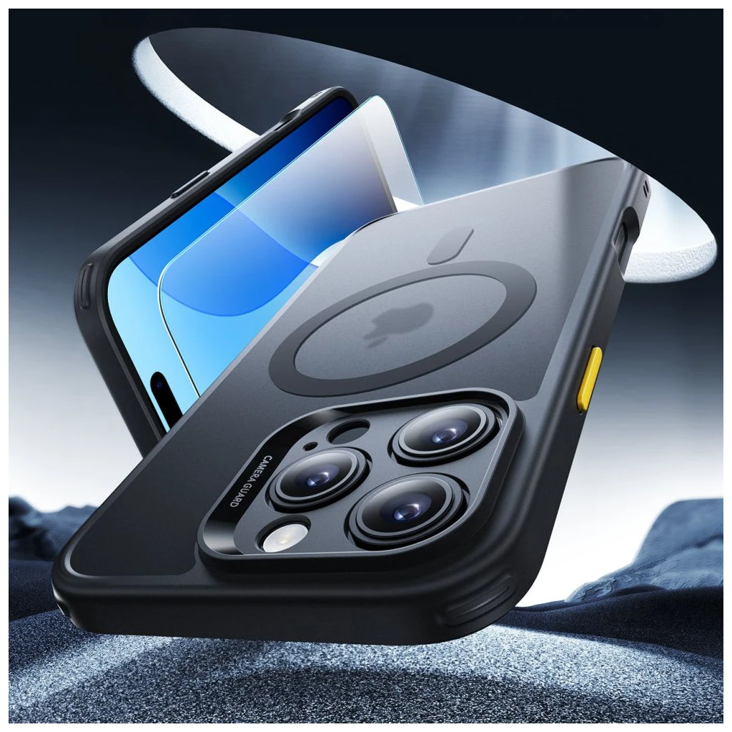 ESR Classic Pro Set HaloLock MagSafe iPhone 16 Pro Max készülékhez tok fagyott fekete