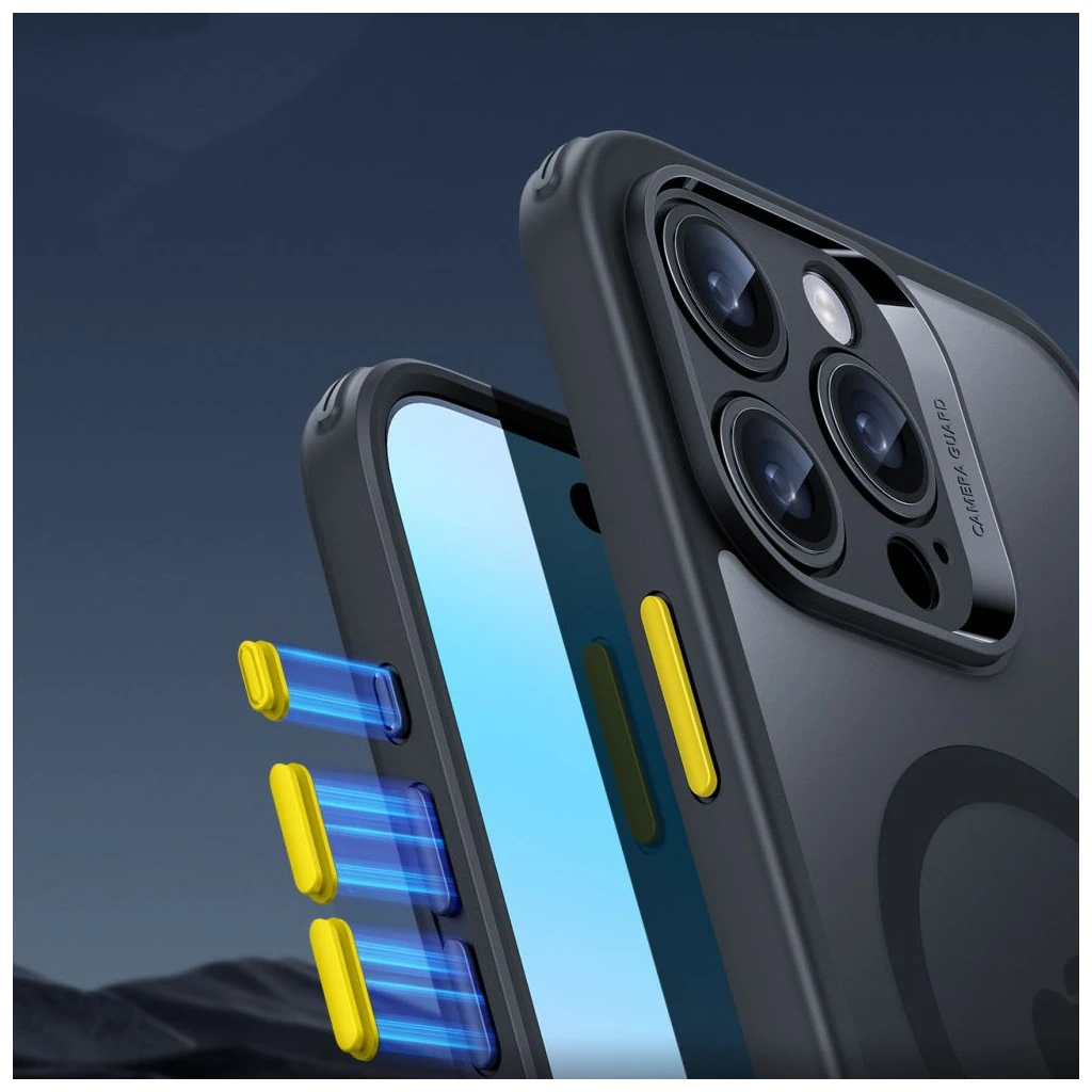 ESR Classic Pro Set HaloLock MagSafe iPhone 16 Pro Max készülékhez tok fagyott fekete