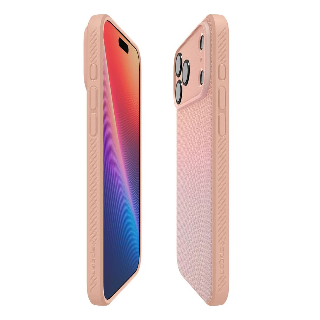 SPIGEN LIQUID AIR iPhone 17 Pro Max készülékhez tok rózsaszín Titanium