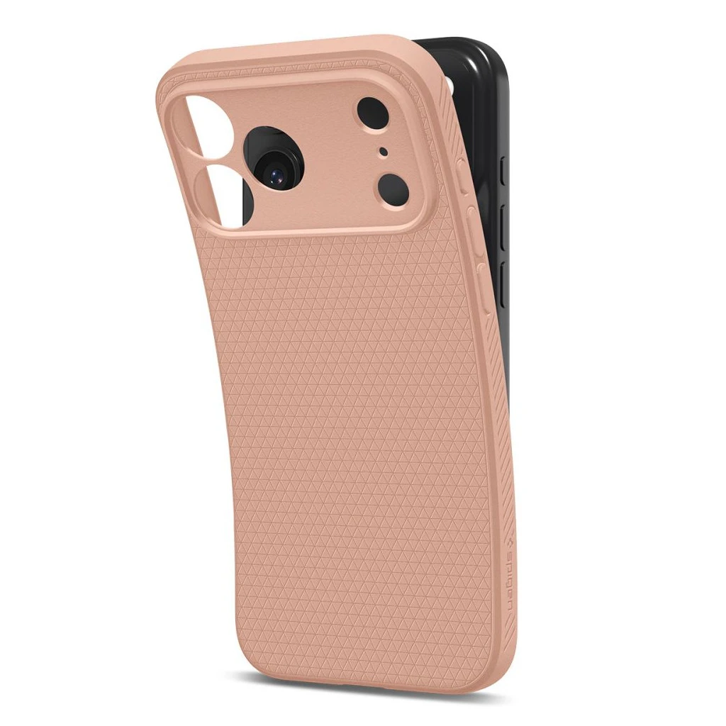 SPIGEN LIQUID AIR iPhone 17 Pro Max készülékhez tok rózsaszín Titanium