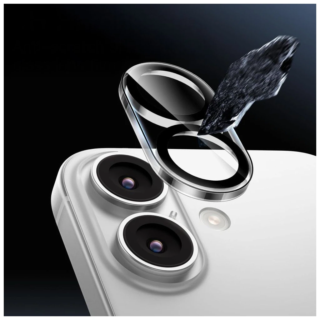 TECH-PROTECT CAM FIT+ kamera tok iPhone 17 készülékhez átlátszó