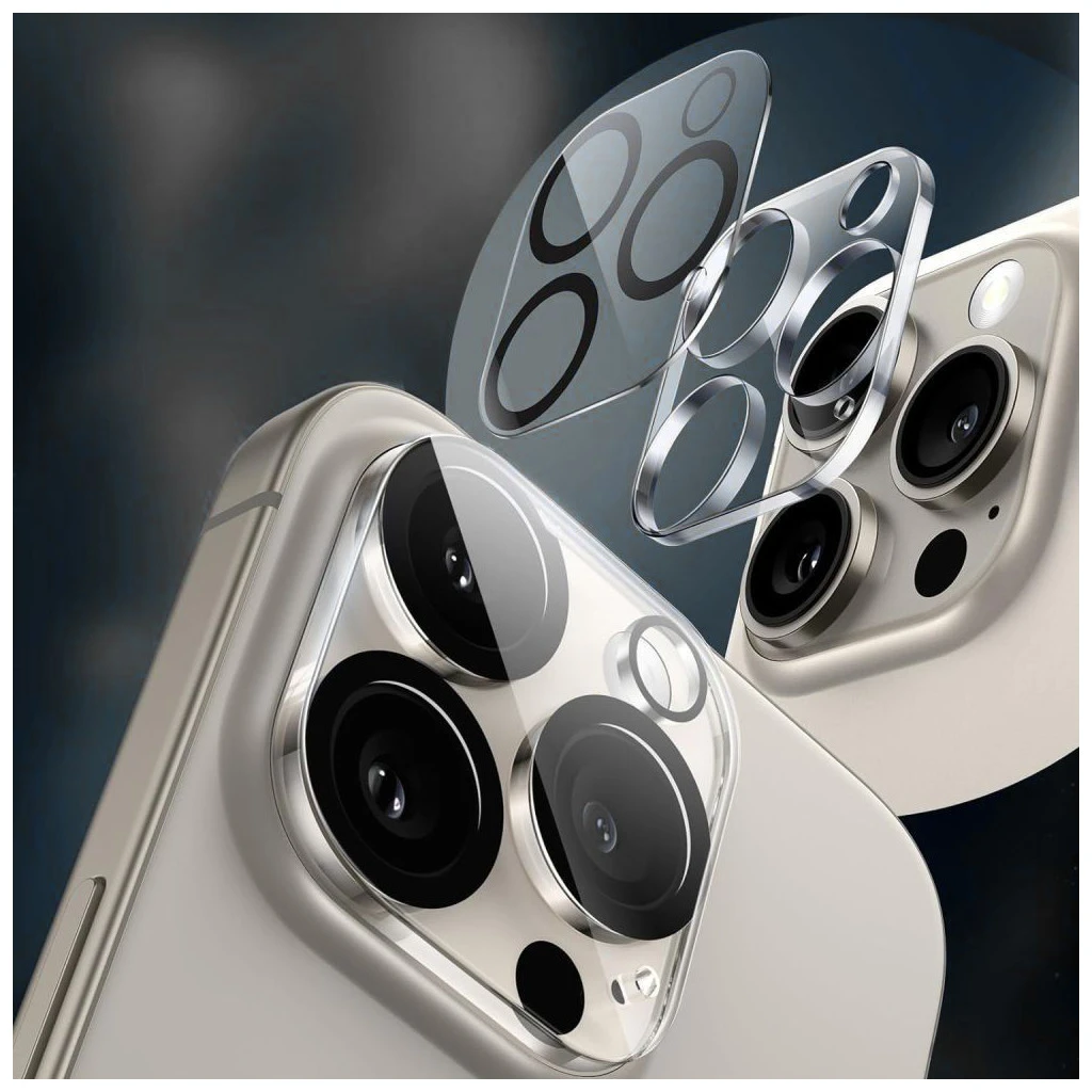 TECH-PROTECT CAM FIT+ iPhone Air Clear készülékhez kameratok