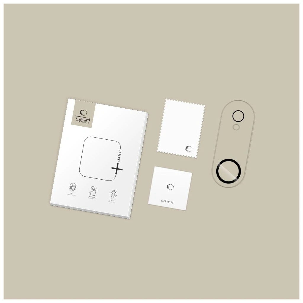 TECH-PROTECT CAM FIT+ iPhone Air Clear készülékhez kameratok