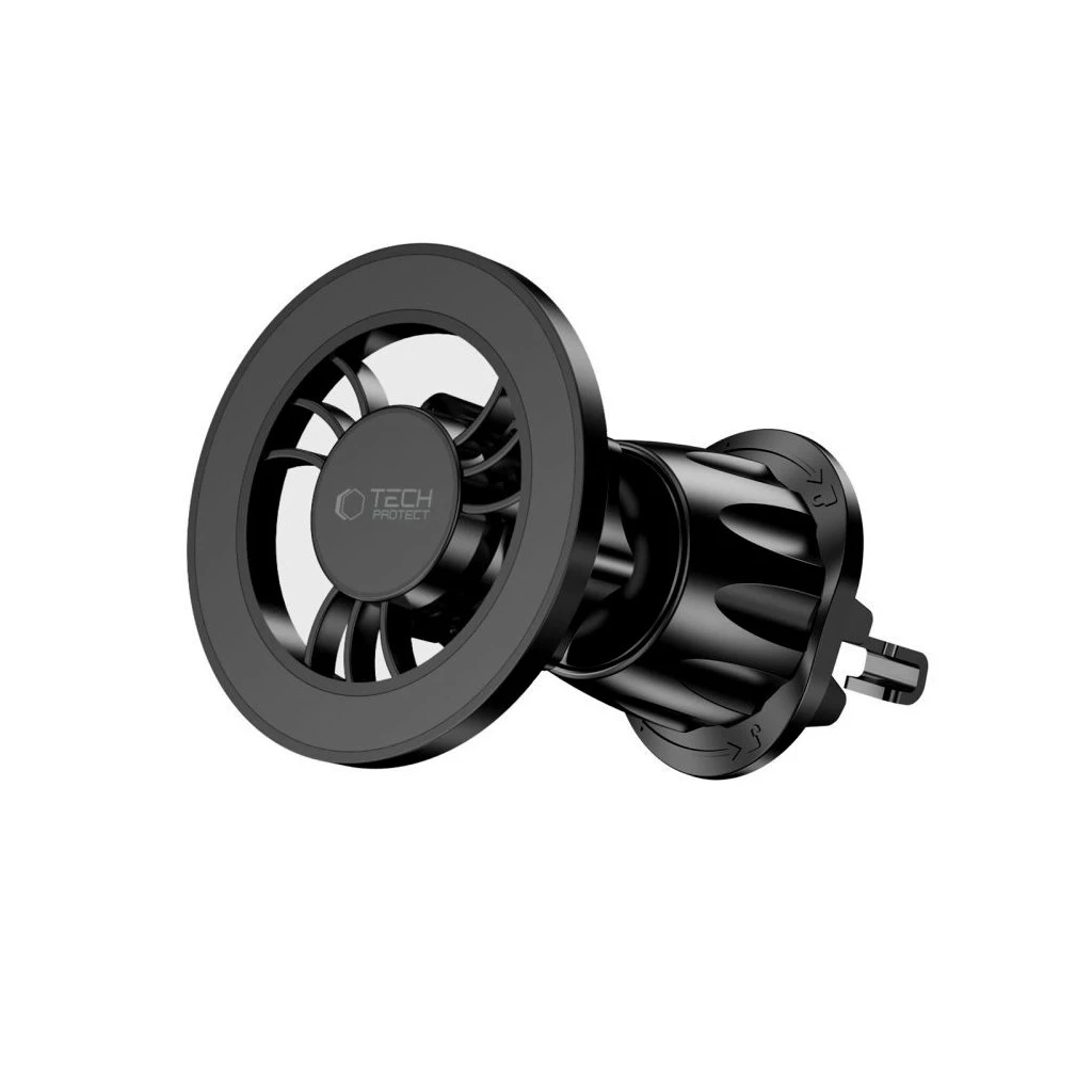 TECH-PROTECT N56 MAGNETIC MAGSAFE MŰSZERFAL ÉS SZELLŐZŐ AUTÓS TARTÓ fekete