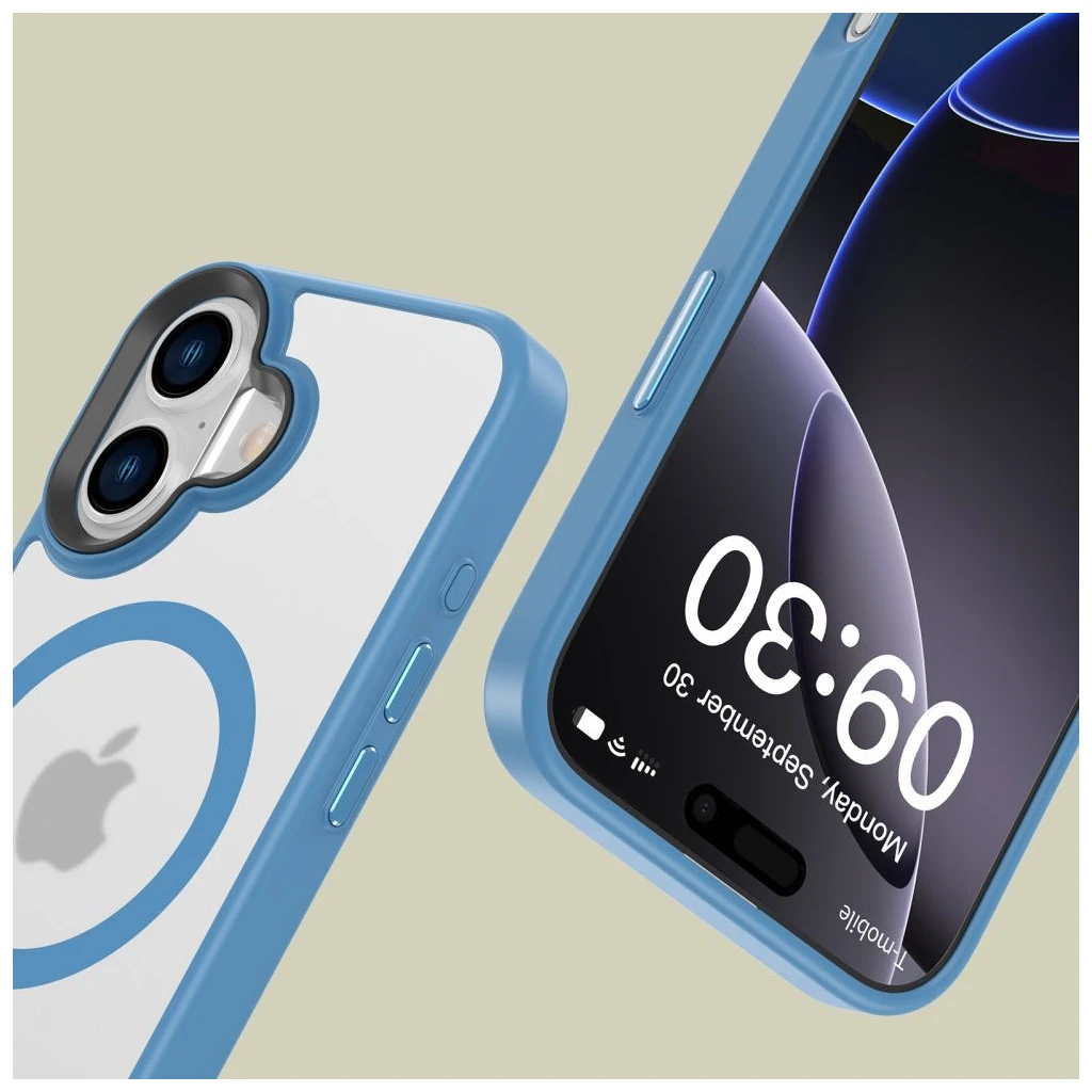 TECH-PROTECT MAGMAT MAGSAFE iPhone 16 készülékhez tok, matte ultramarin