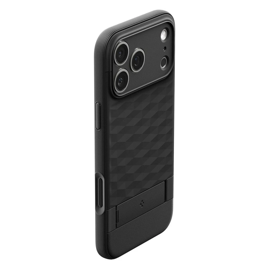 SPIGEN PARALLAX „S” MAG MAGSAFE iPhone 17 Pro Max készülékhez tok matt fekete