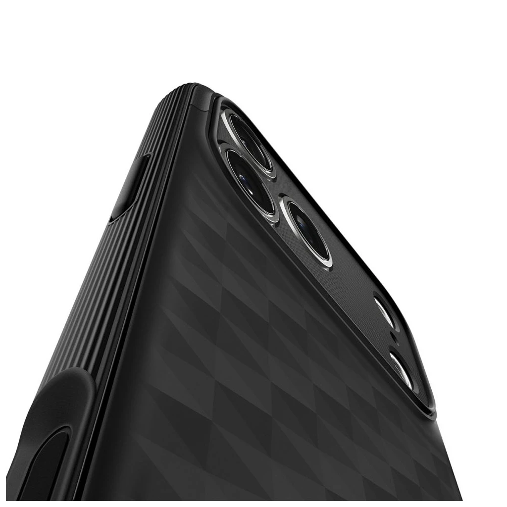 SPIGEN PARALLAX „S” MAG MAGSAFE iPhone 17 Pro Max készülékhez tok matt fekete