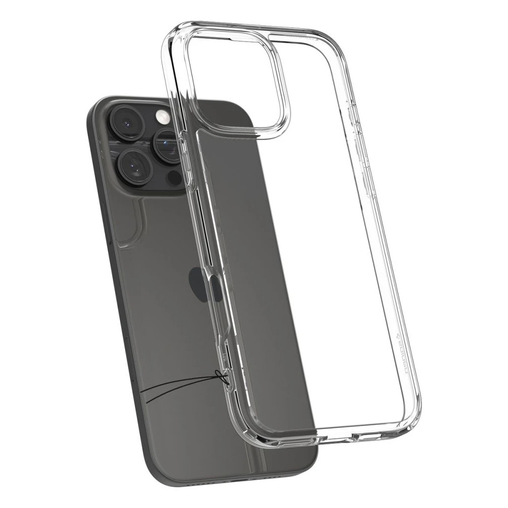 SPIGEN ULTRA HYBRID iPhone 16 Pro készülékhez tok Crystal Clear