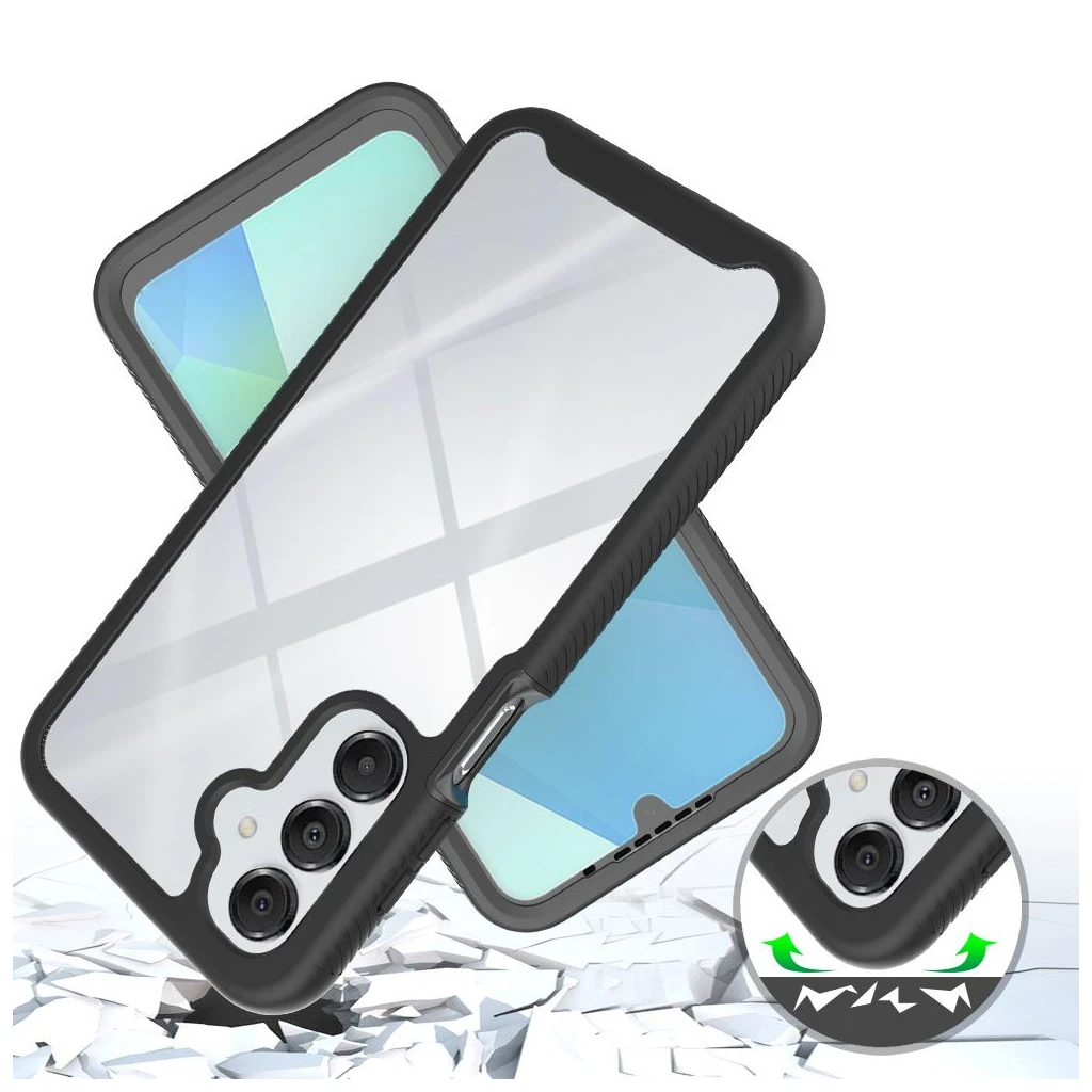 TECH-PROTECT DEFENSE tok Samsung Galaxy A26 5G készülékhez fekete