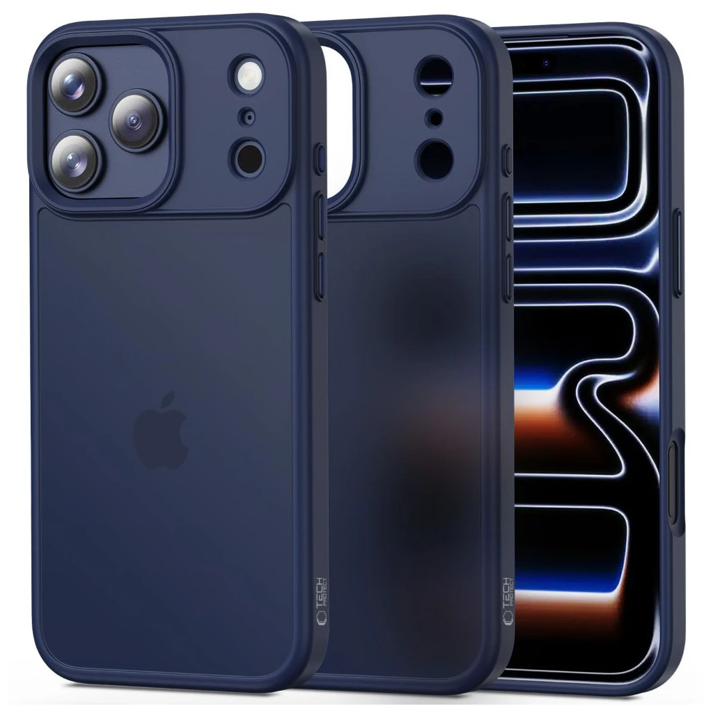 TECH-PROTECT MAGMAT iPhone 17 Pro Max készülékhez tok Matte mélykék