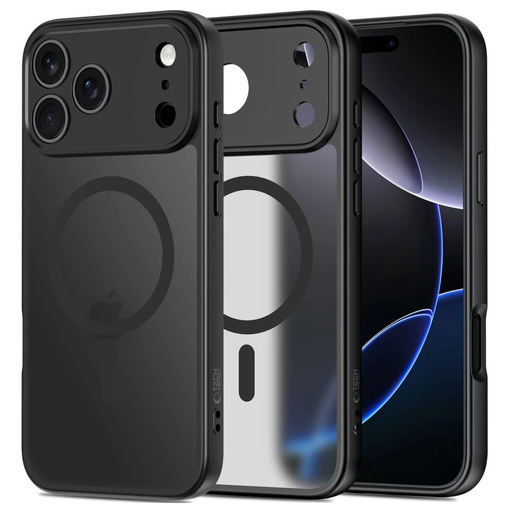 TP BASIC MAGSAFE iPhone 17 Pro Max készülékhez tok matt fekete