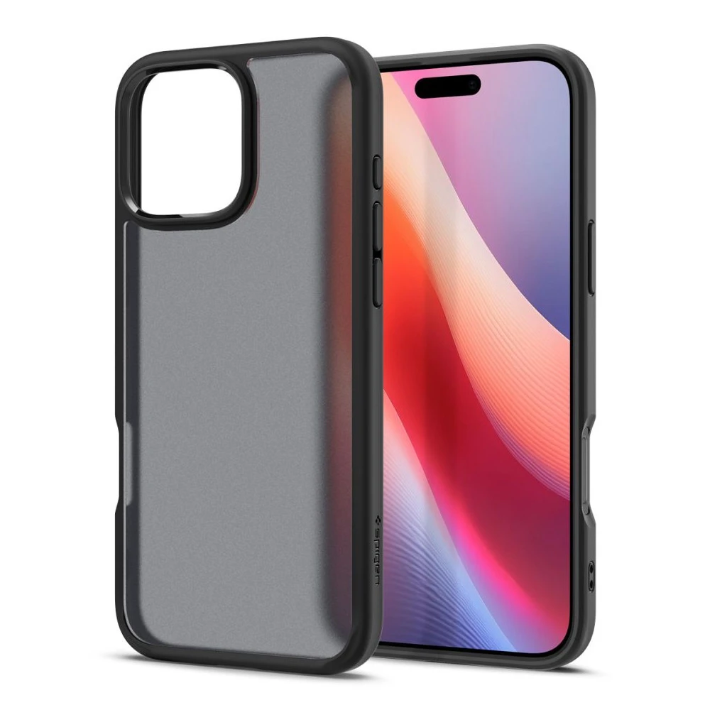 SPIGEN ULTRA HYBRID iPhone 16 Pro készülékhez tok FROST fekete