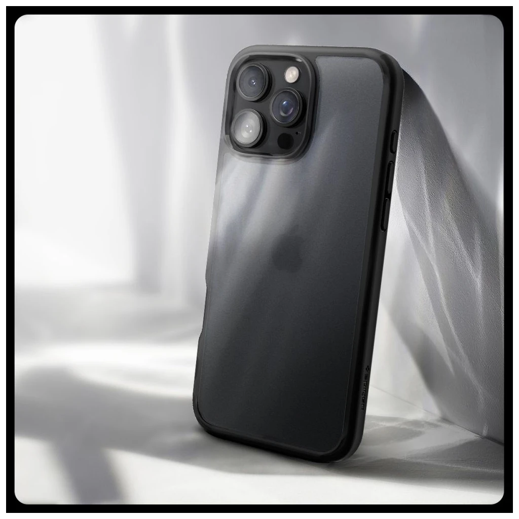 SPIGEN ULTRA HYBRID iPhone 16 Pro készülékhez tok FROST fekete