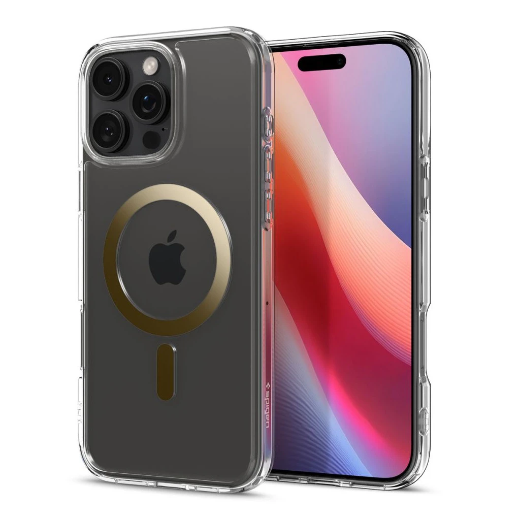 SPIGEN ULTRA HYBRID MAG MAGSAFE iPhone 16 Pro készülékhez tok arany