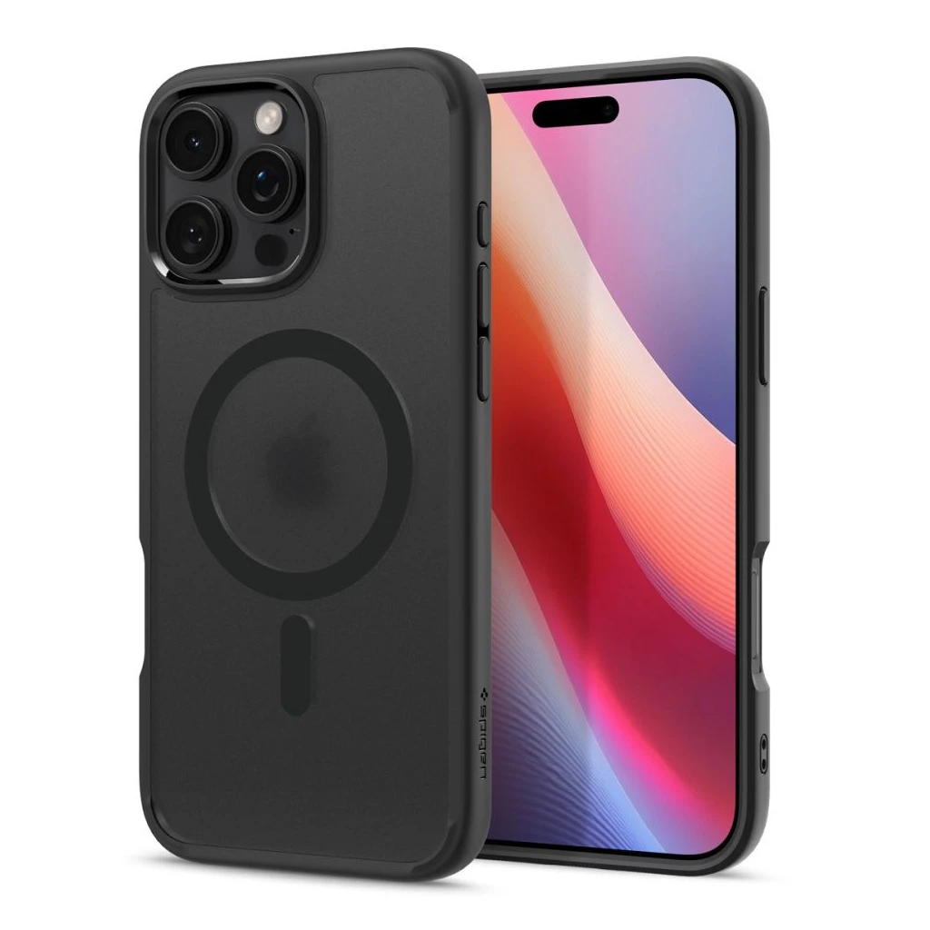 SPIGEN ULTRA HYBRID MAG MAGSAFE iPhone 16 Pro készülékhez tok – Frost fekete