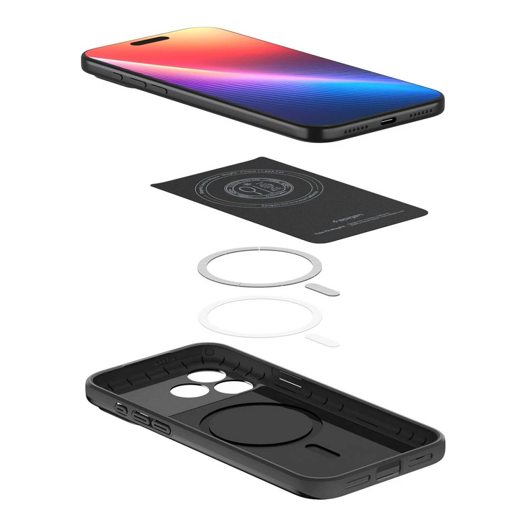 SPIGEN THIN FIT MAG MAGSAFE iPhone 17 Pro Max készülékhez tok fekete