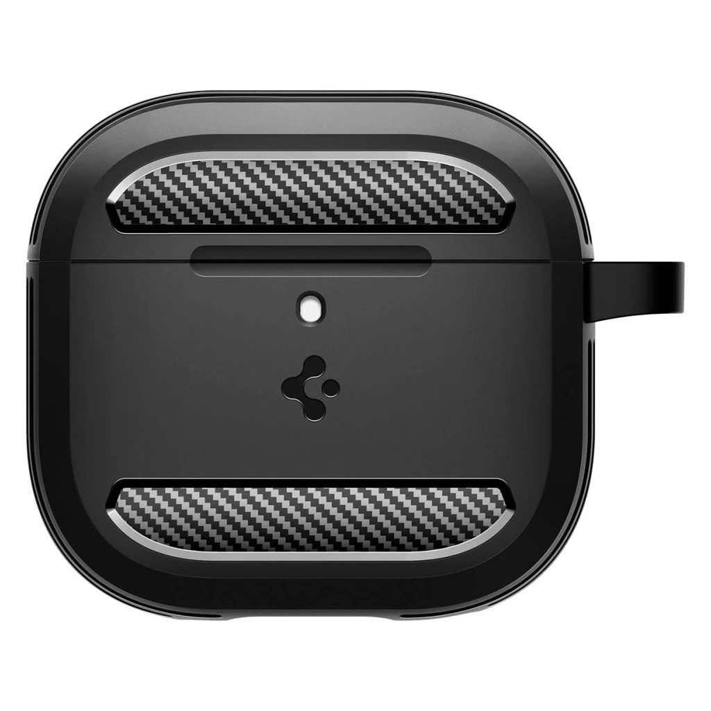 SPIGEN RUGGED ARMOR Apple AirPods 4 készülékhez tok matt fekete