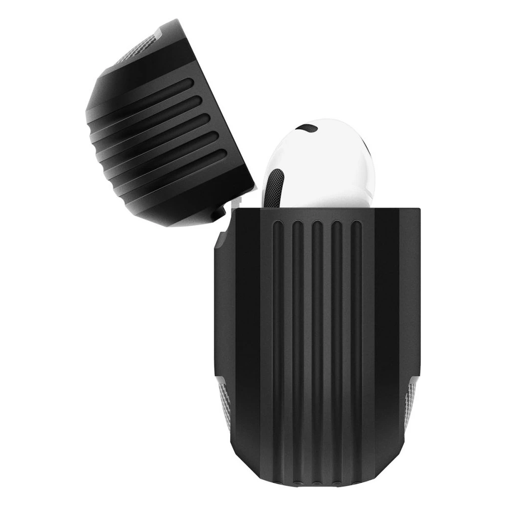 SPIGEN RUGGED ARMOR Apple AirPods 4 készülékhez tok matt fekete