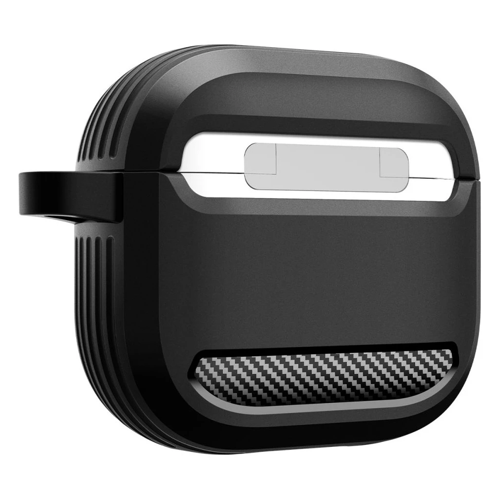 SPIGEN RUGGED ARMOR Apple AirPods 4 készülékhez tok matt fekete